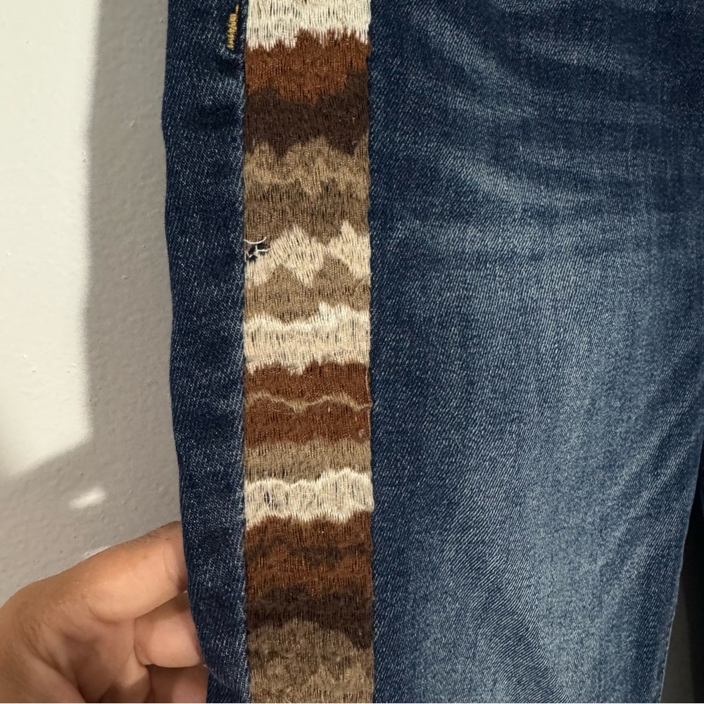 NWT Driftwood x Free People Jackie High Rise Skinny Woodlawn‎  26 x 28 Western - Picture 8 of 11
